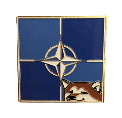 NAFO Fella Enamel Pin