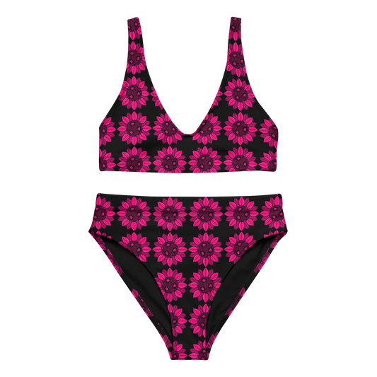 NAFO Sunflower (Dark) High-waisted Bikini