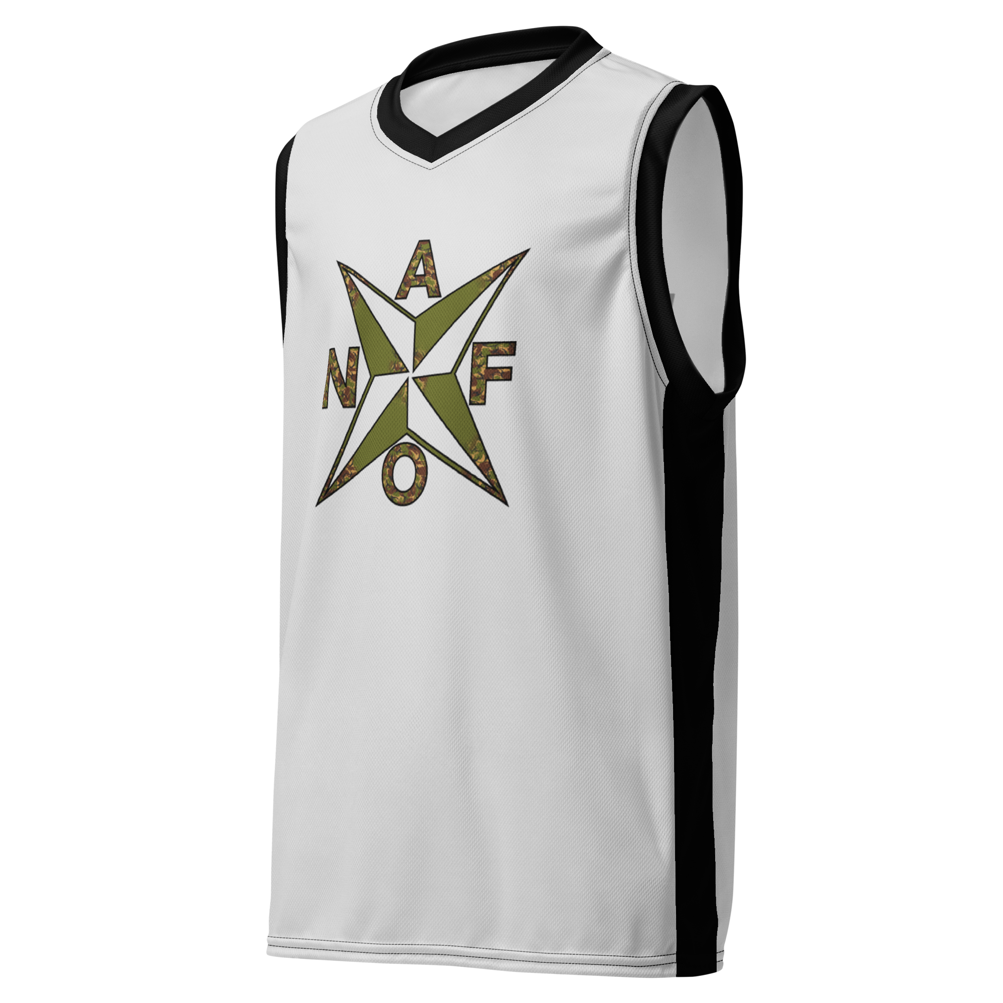 NAFO OFAN Basketball Jersey North Atlantic Fella Organization NAFO OFAN Basketball Jersey North Atlantic Fella Organization