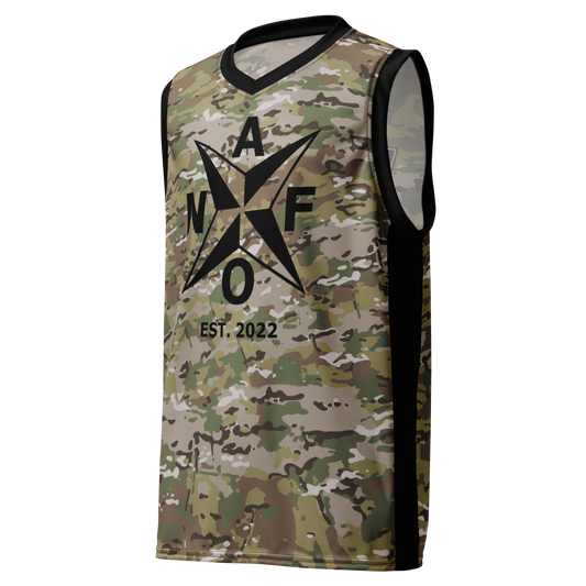 NAFO Camo Basketball Jersey