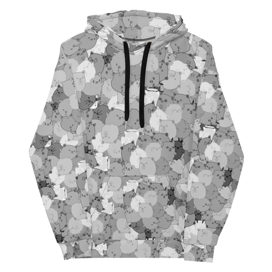 NAFO Black and White Jellies Hoodie