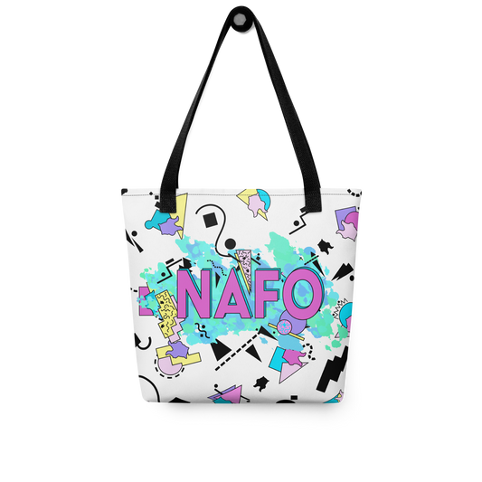 NAFO Retro Tote Bag