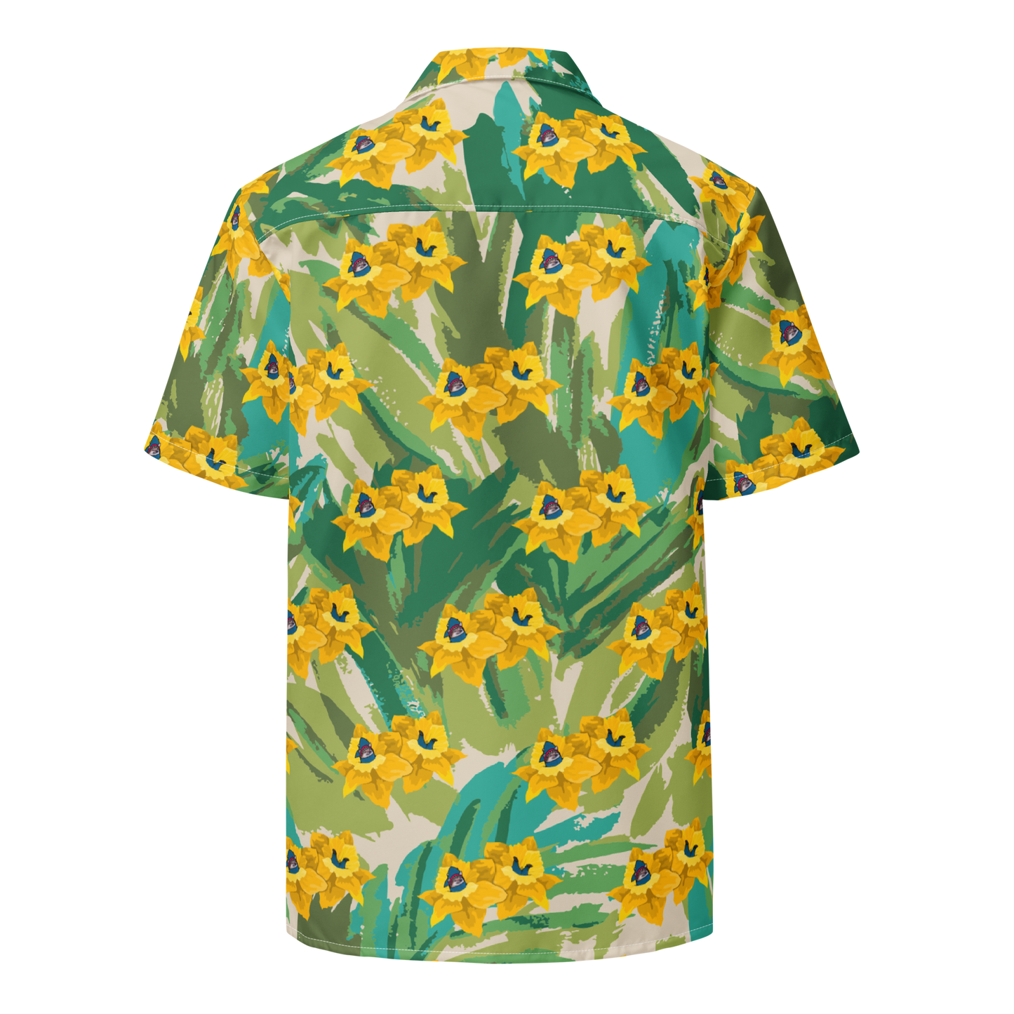 NAFO Hawaiian Shark Fella Button Up v. 2