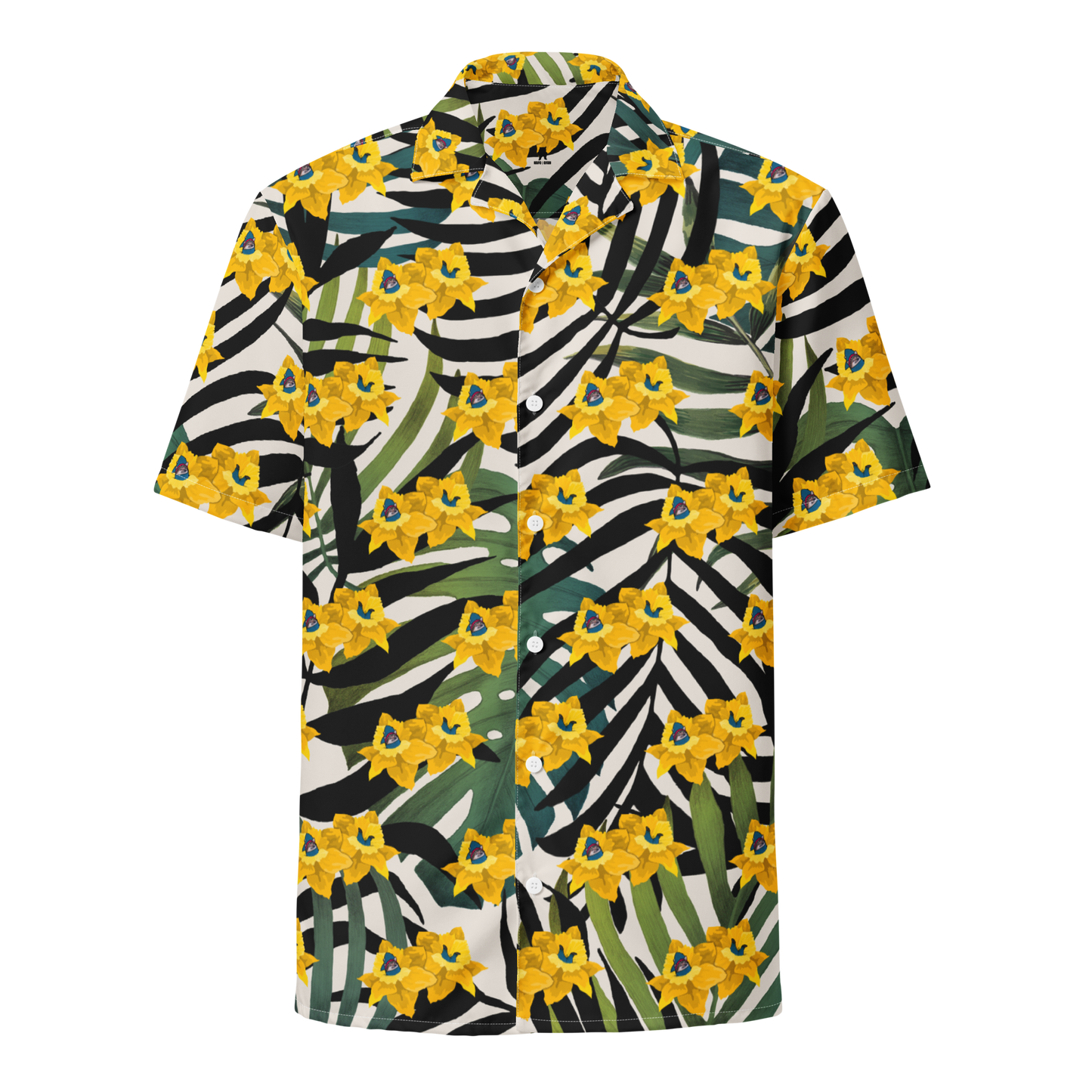 NAFO Hawaiian Shark Fella Button Up v. 1