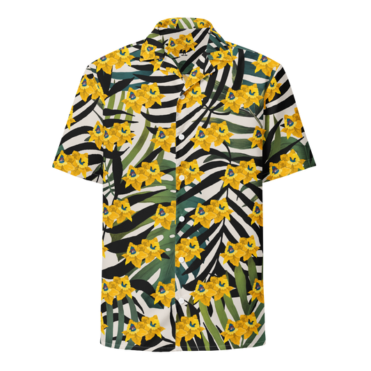 NAFO Hawaiian Shark Fella Button Up v. 1