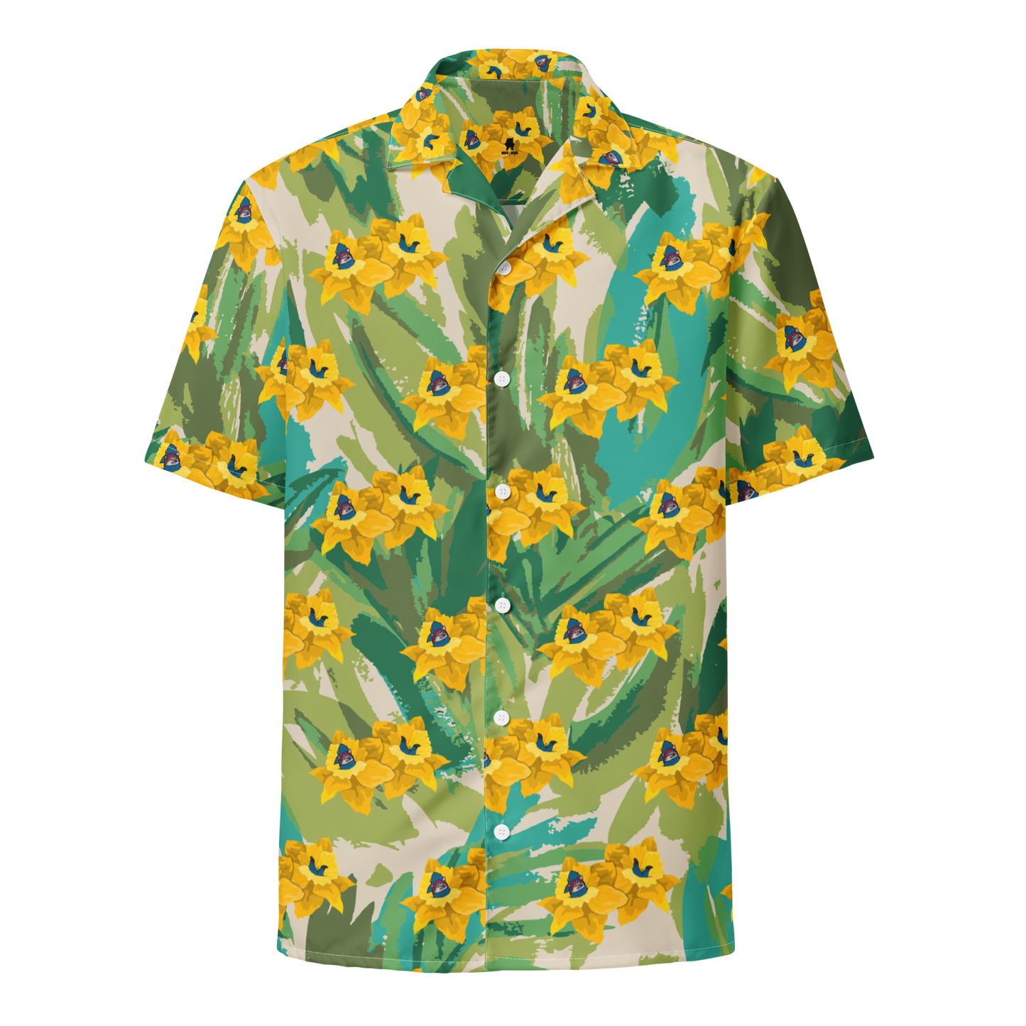 NAFO Hawaiian Shark Fella Button Up v. 2