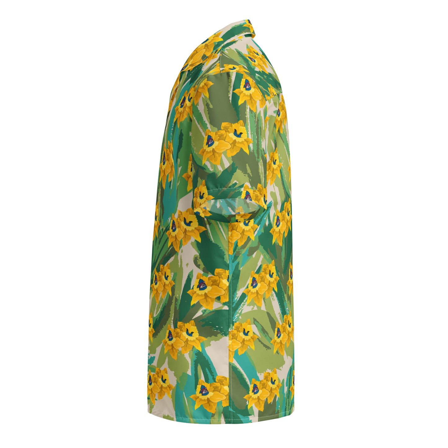 NAFO Hawaiian Shark Fella Button Up v. 2