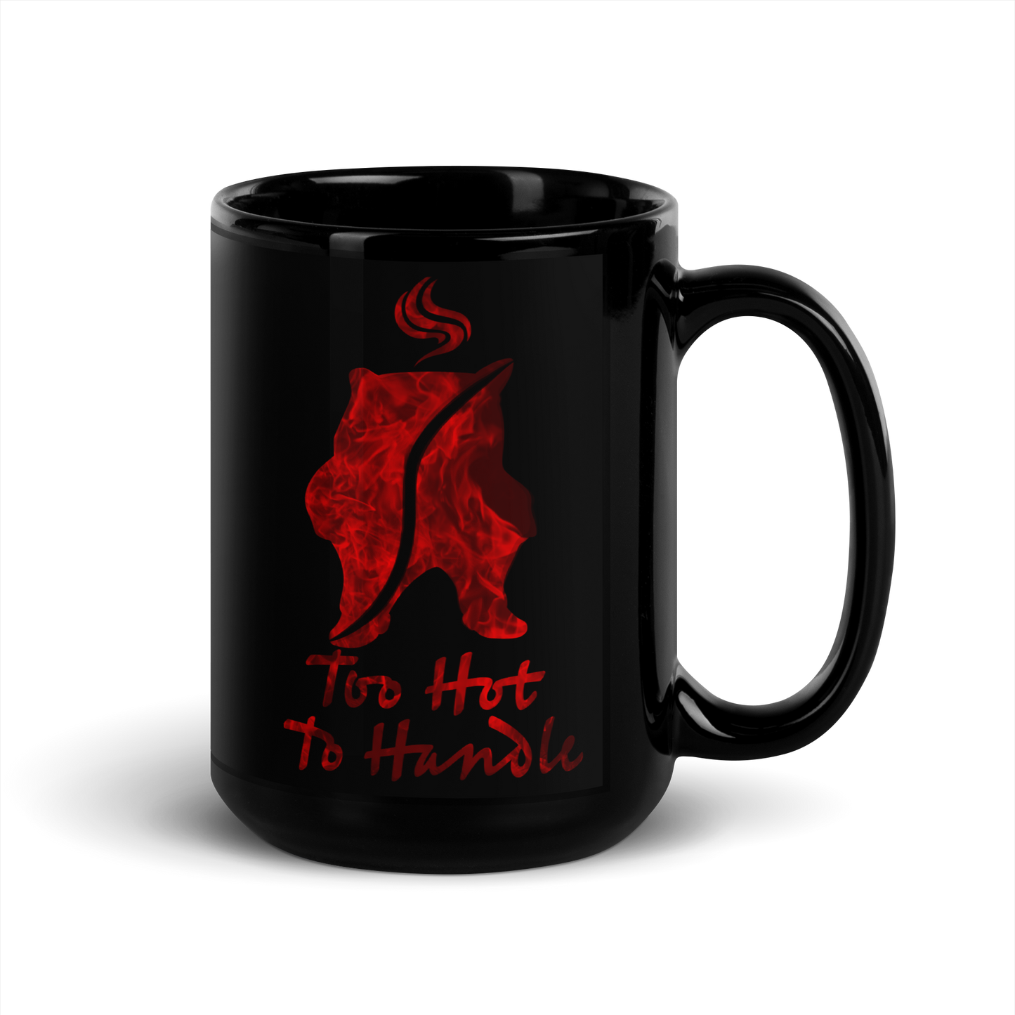 NAFO Too Hot to Handle Glossy Mug