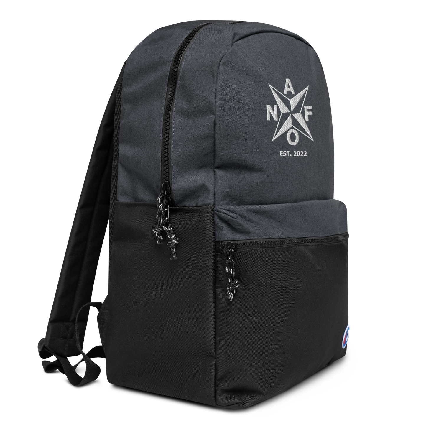 NAFO Est. 2022 Embroidered Champion Backpack