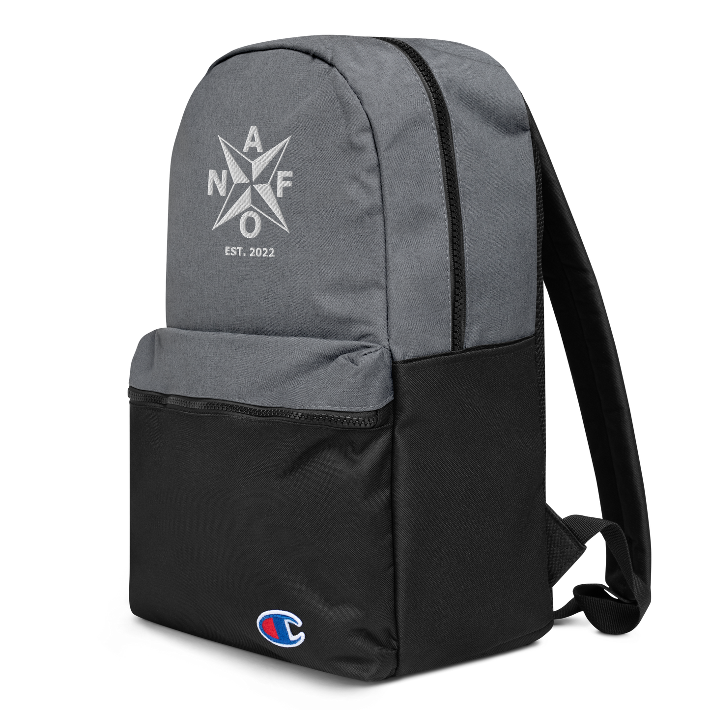 NAFO Est. 2022 Embroidered Champion Backpack
