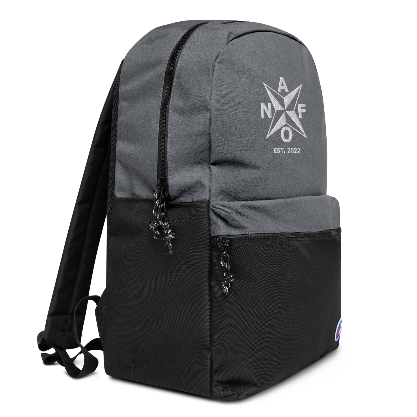NAFO Est. 2022 Embroidered Champion Backpack
