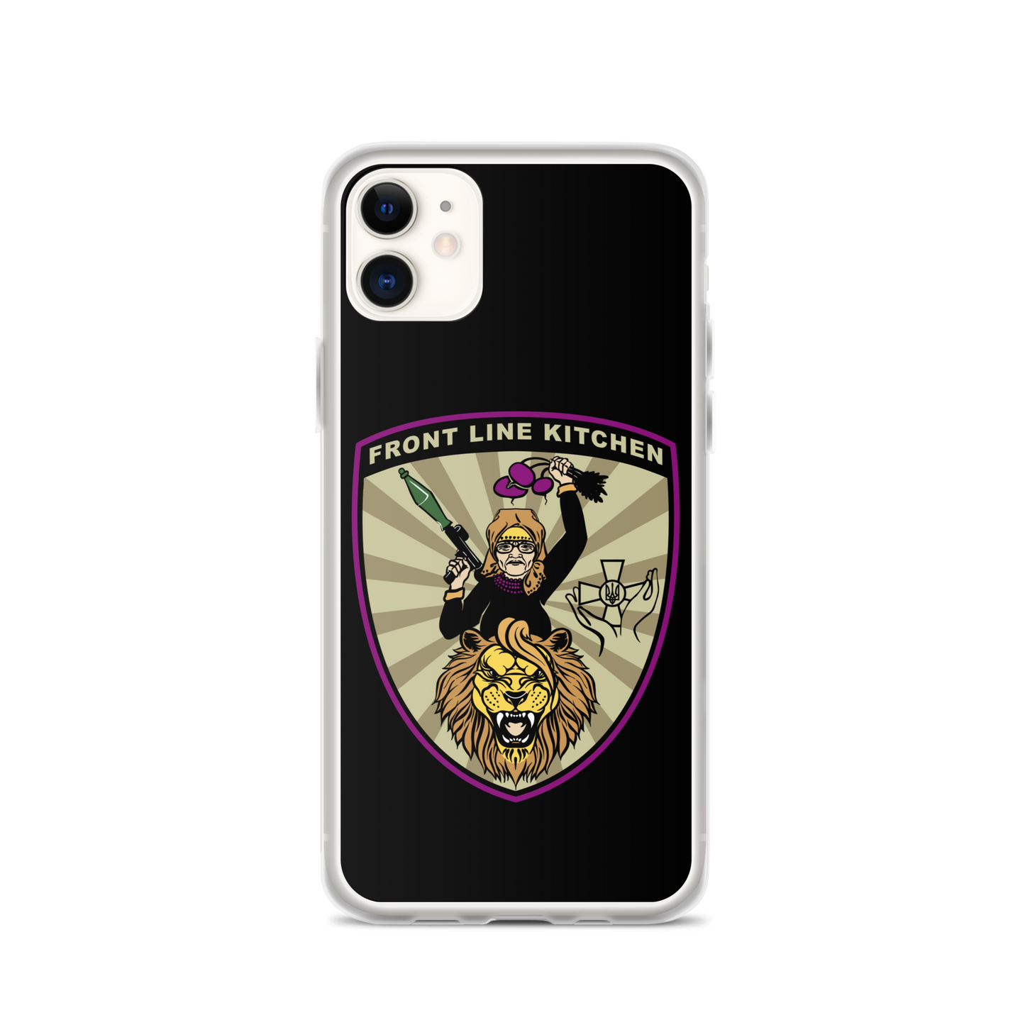 NAFO FLK Babusia iPhone Case