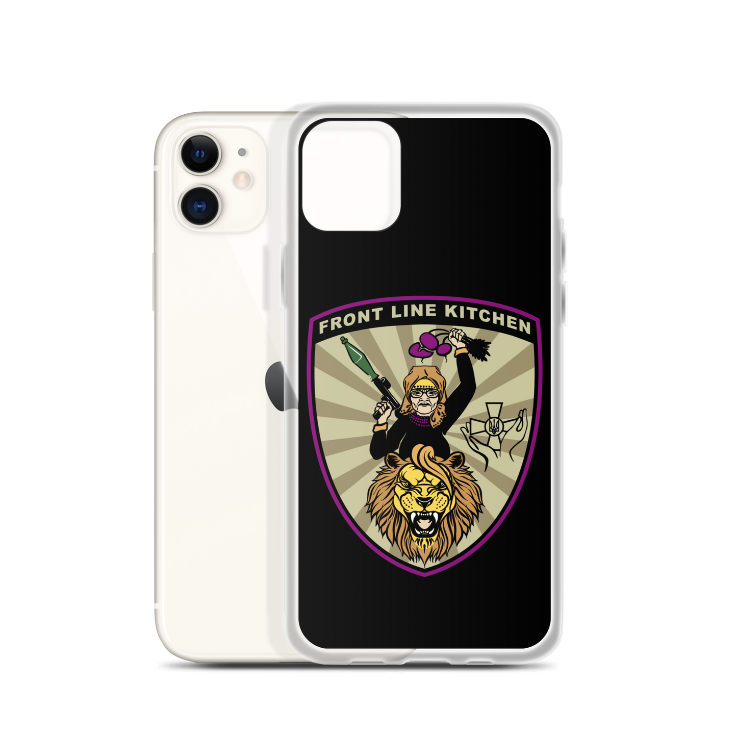 NAFO FLK Babusia iPhone Case