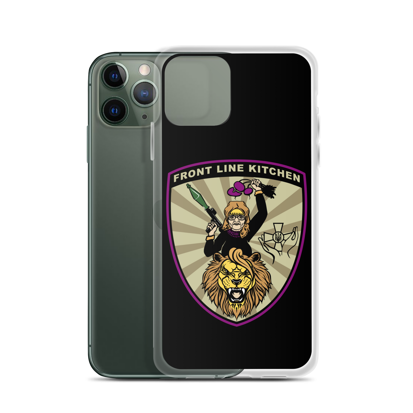 NAFO FLK Babusia iPhone Case