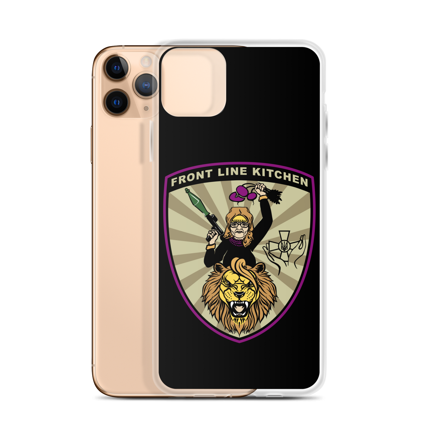NAFO FLK Babusia iPhone Case
