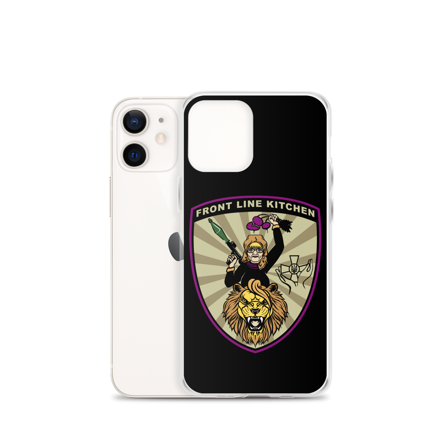 NAFO FLK Babusia iPhone Case