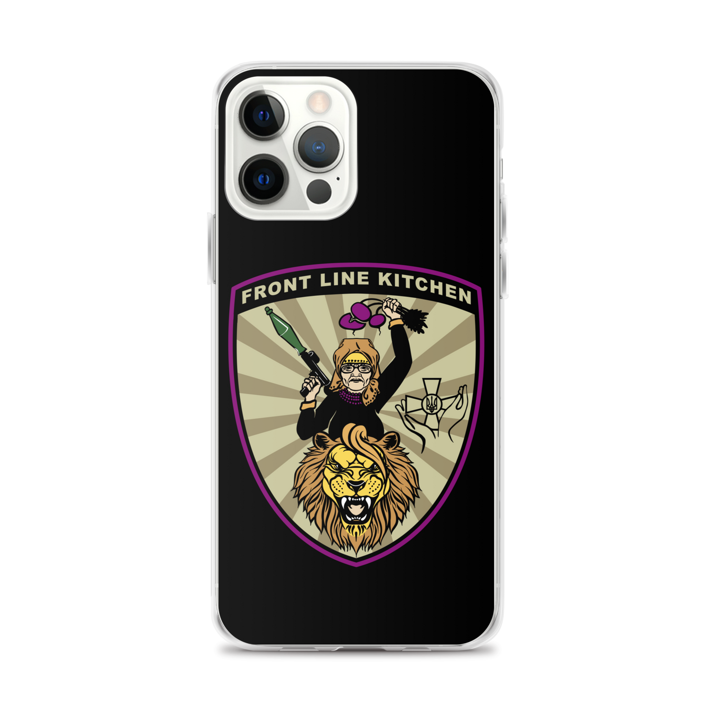 NAFO FLK Babusia iPhone Case