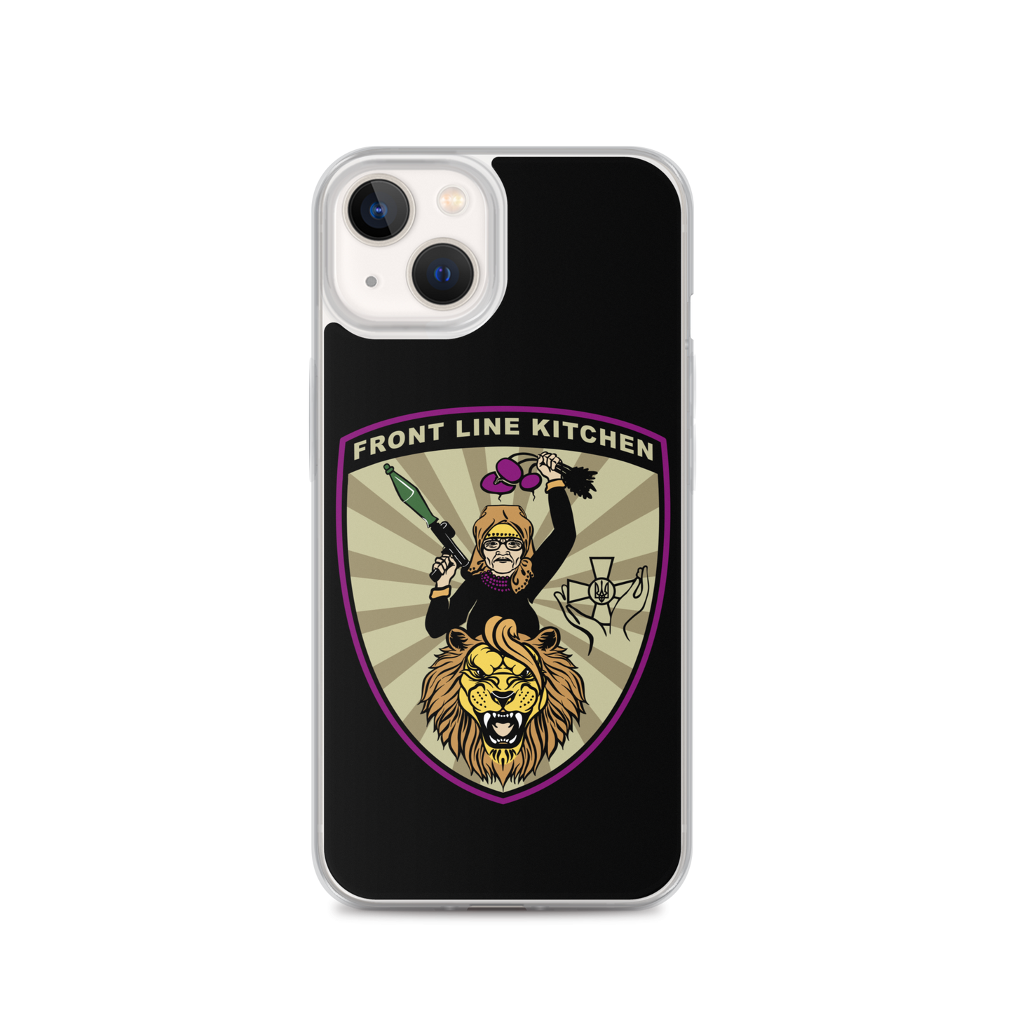 NAFO FLK Babusia iPhone Case