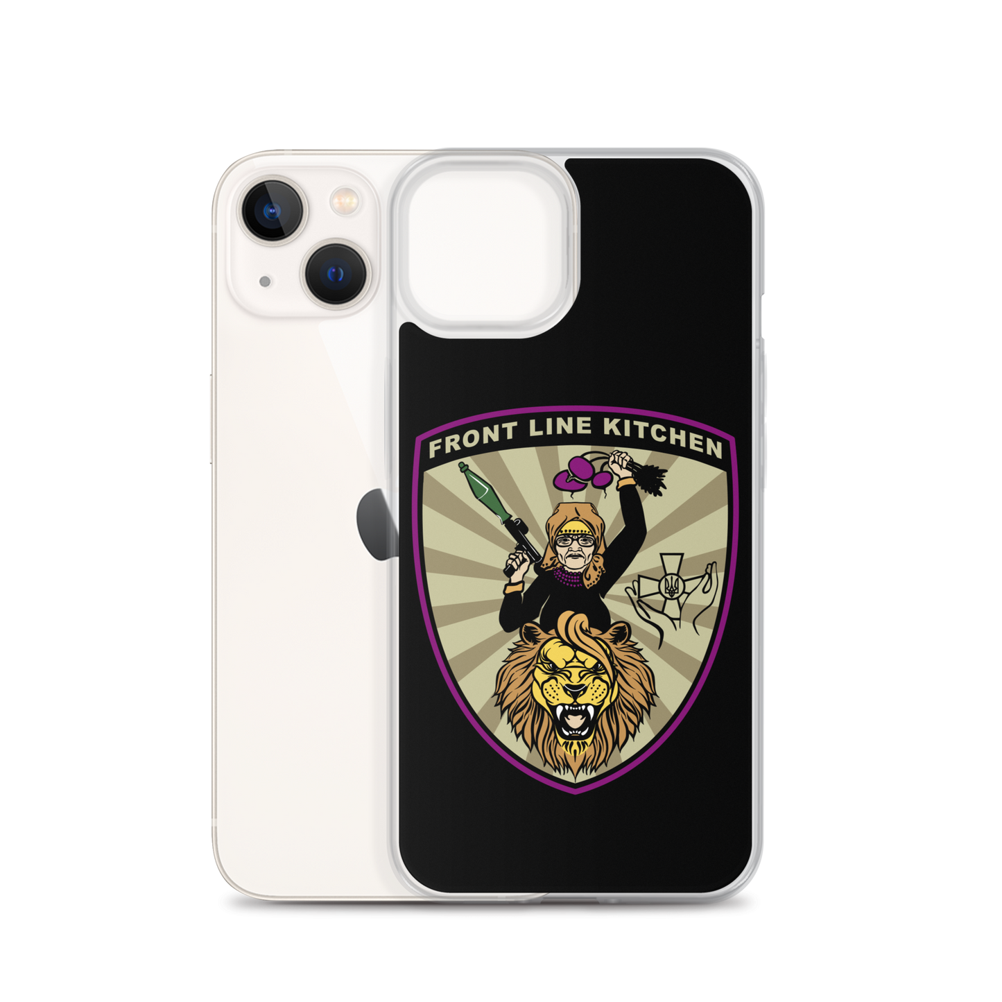 NAFO FLK Babusia iPhone Case