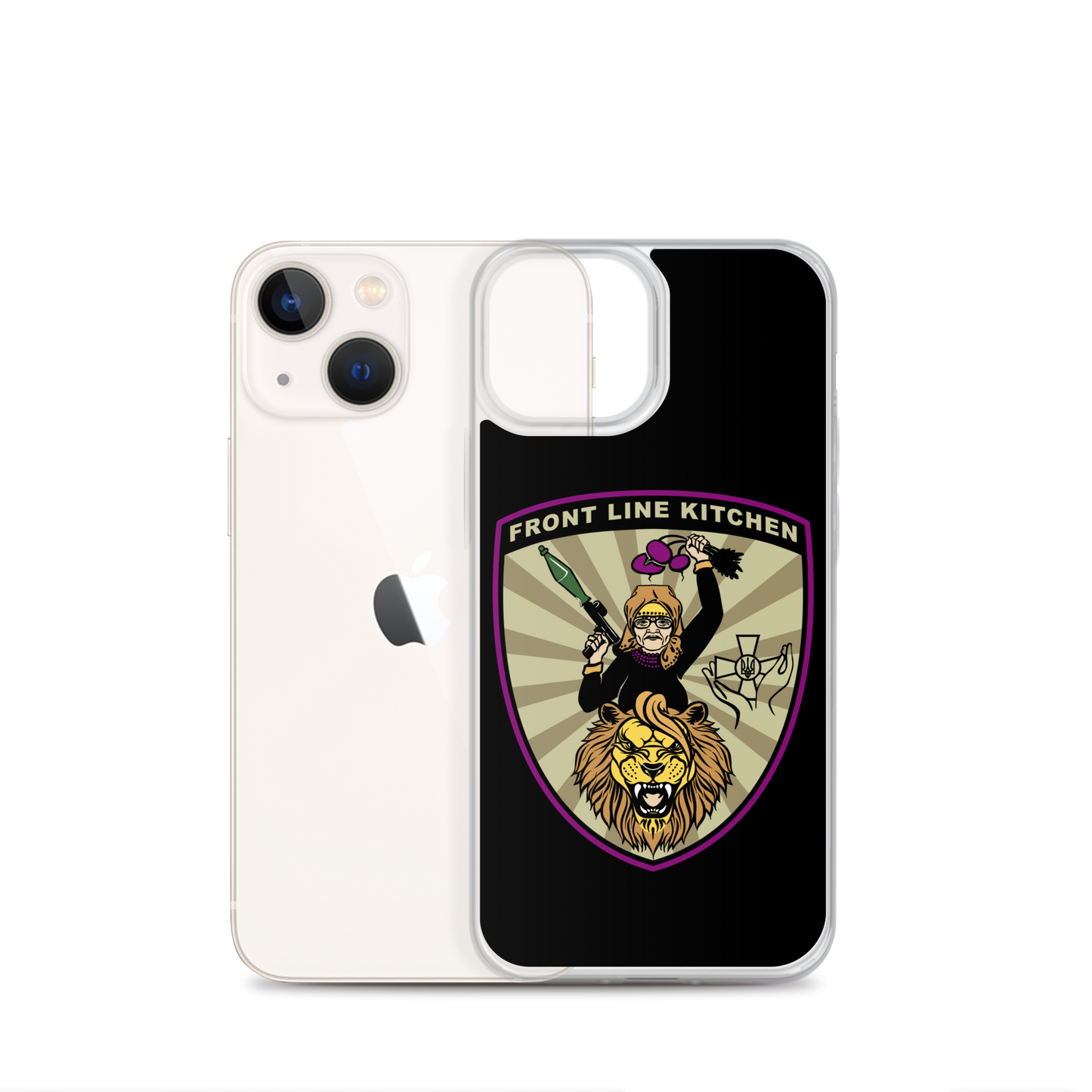 NAFO FLK Babusia iPhone Case