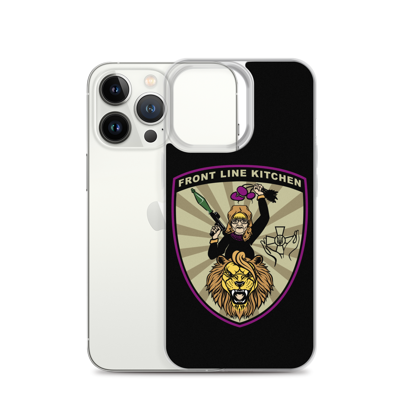 NAFO FLK Babusia iPhone Case