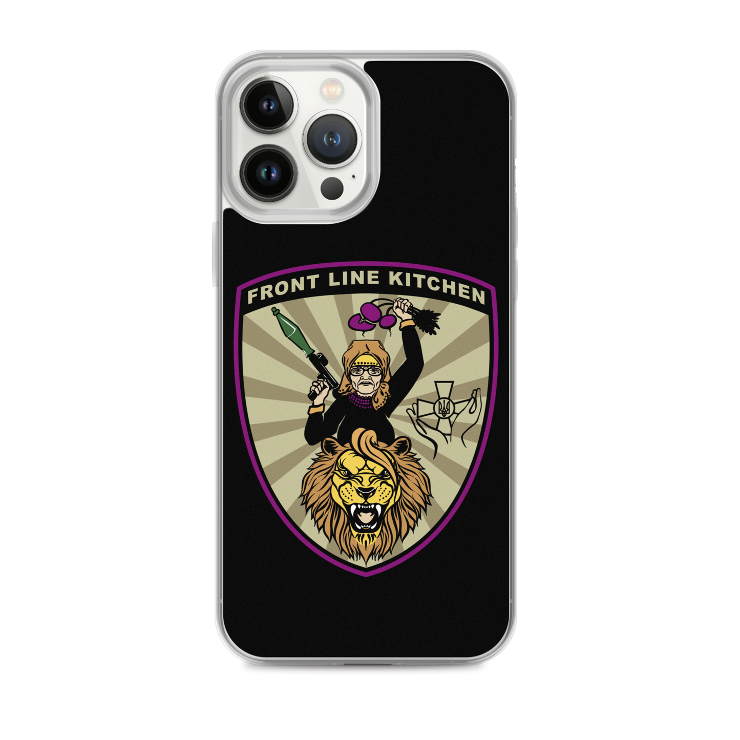 NAFO FLK Babusia iPhone Case