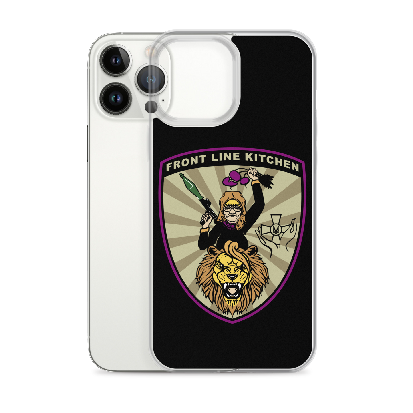 NAFO FLK Babusia iPhone Case