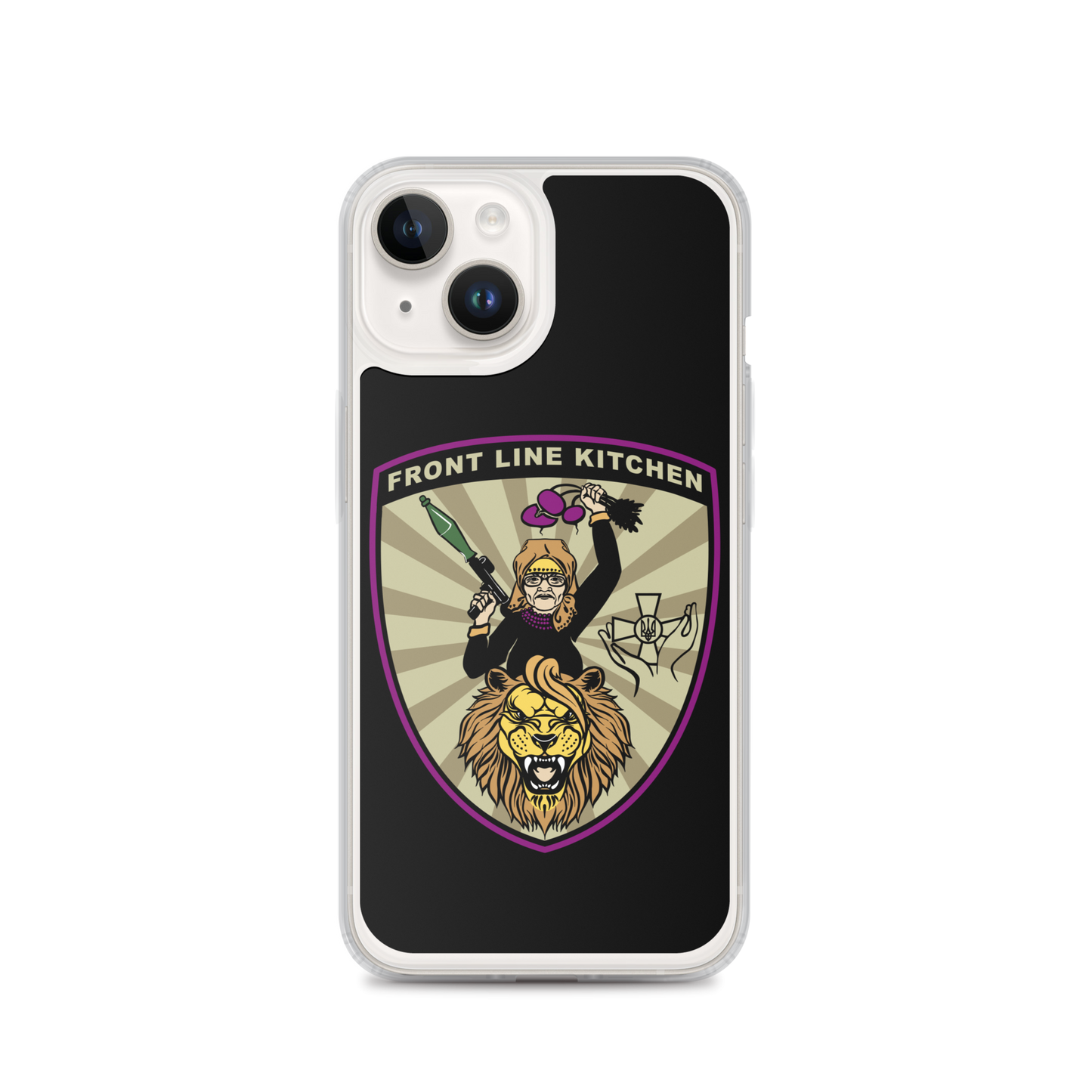 NAFO FLK Babusia iPhone Case