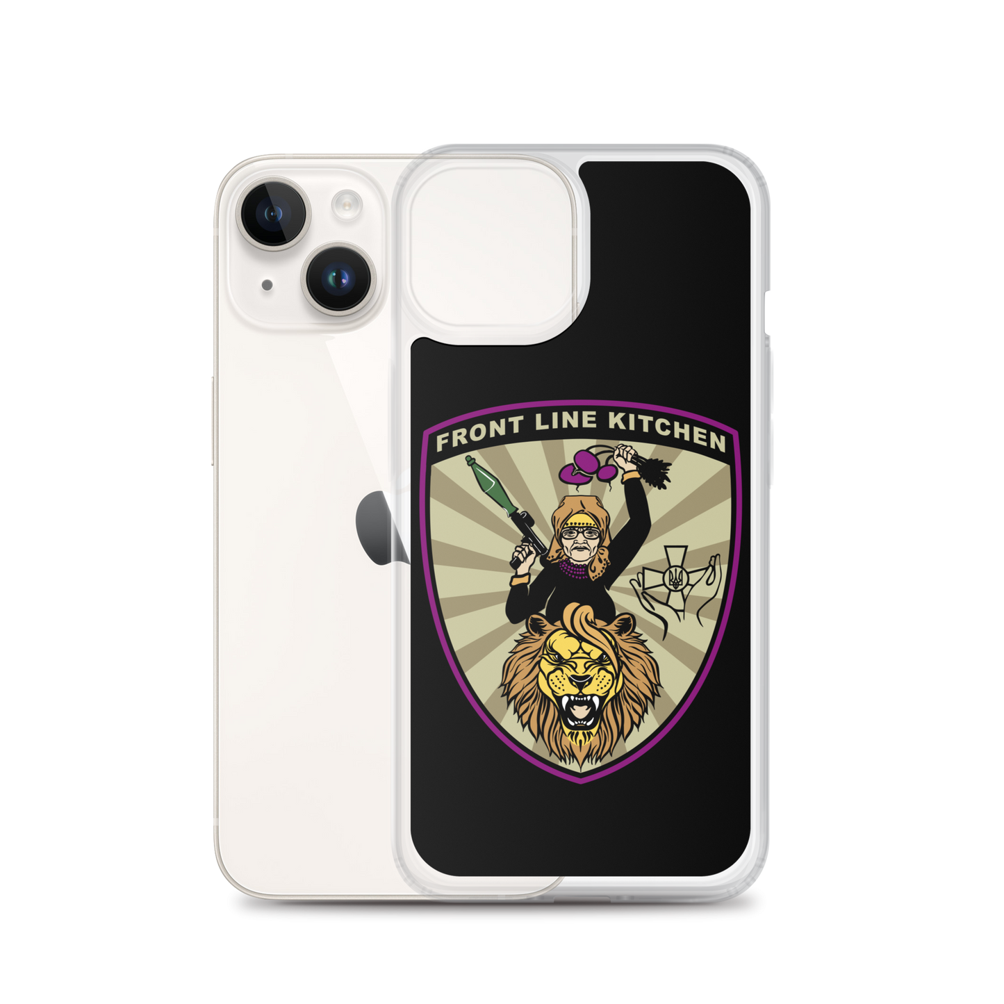 NAFO FLK Babusia iPhone Case