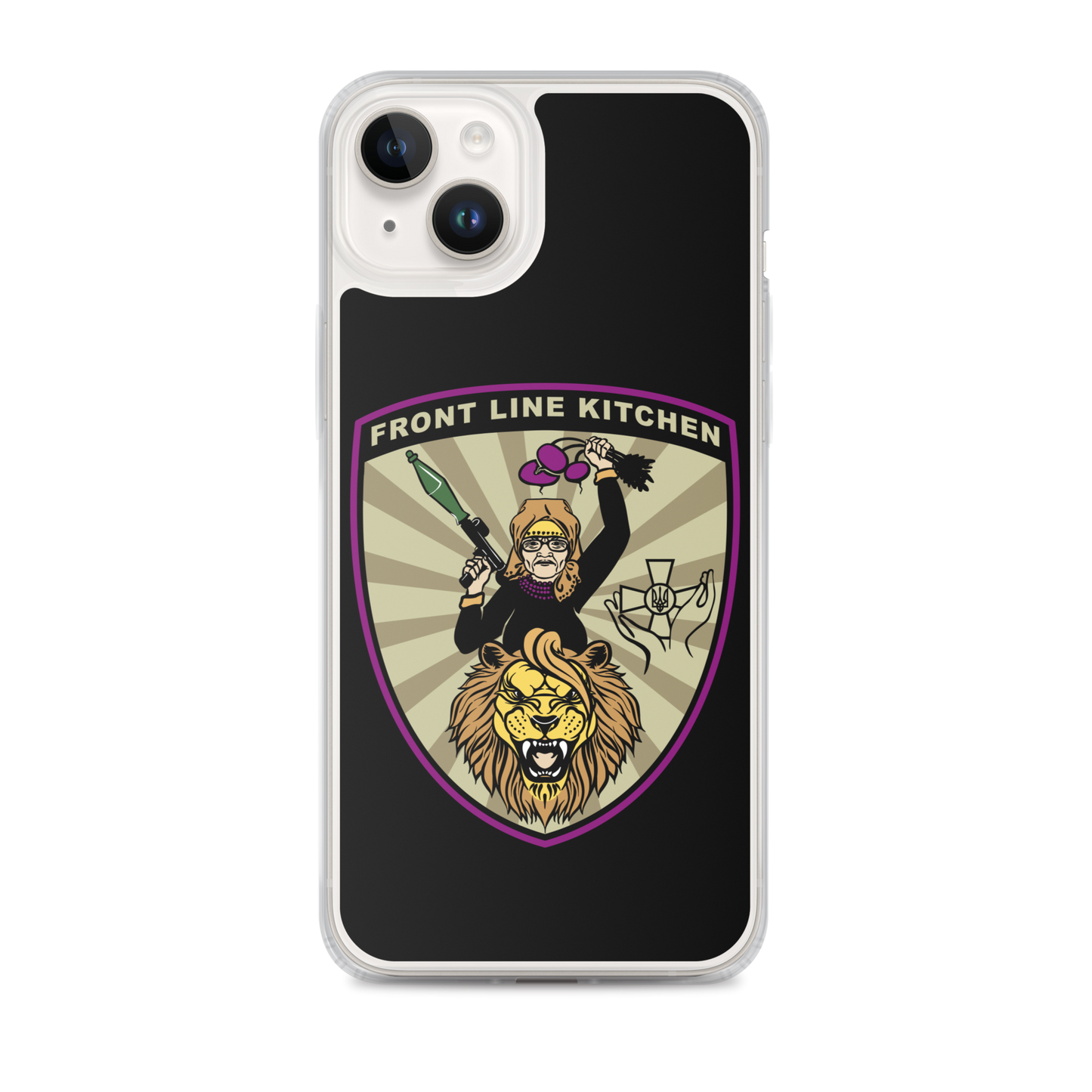 NAFO FLK Babusia iPhone Case