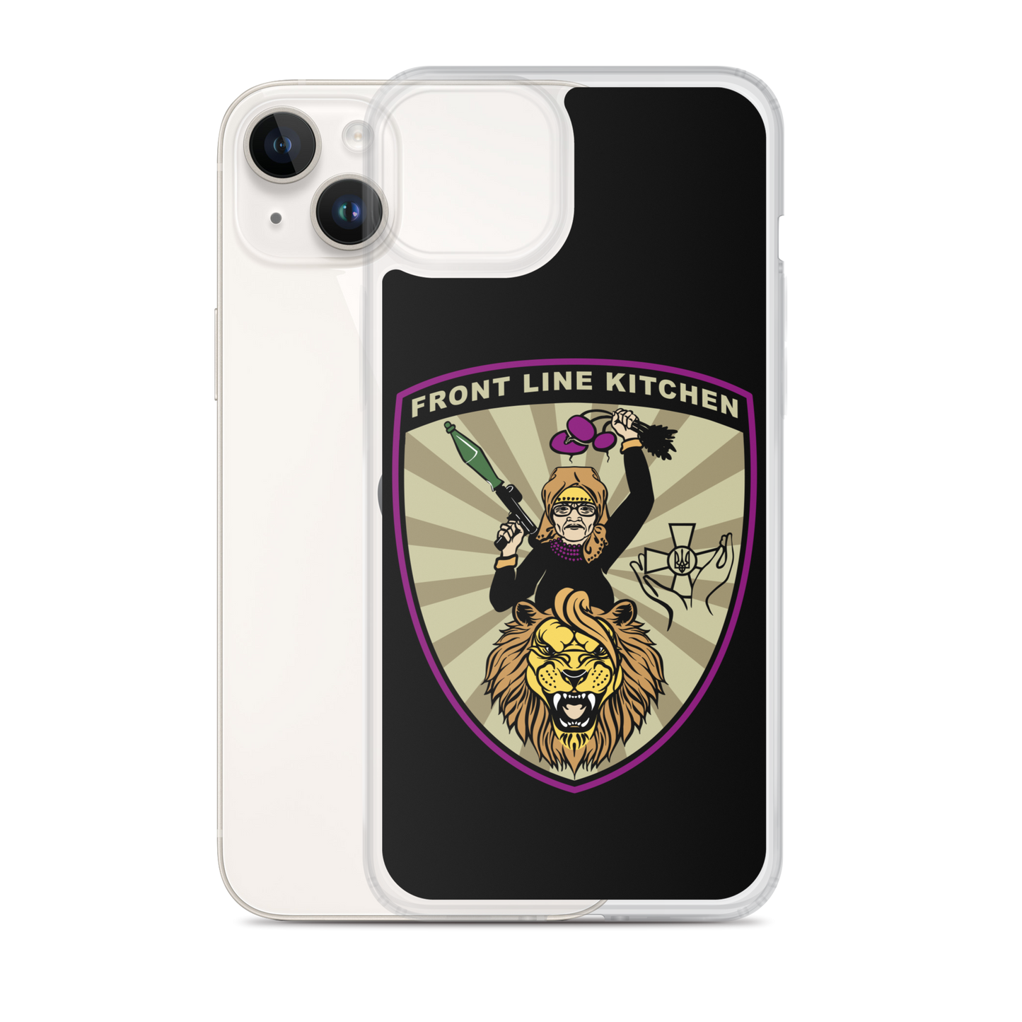 NAFO FLK Babusia iPhone Case