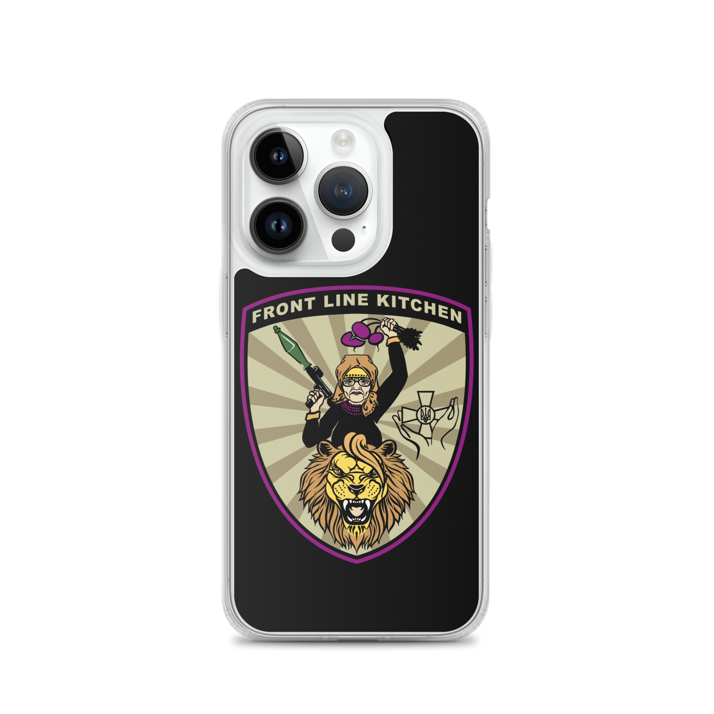 NAFO FLK Babusia iPhone Case