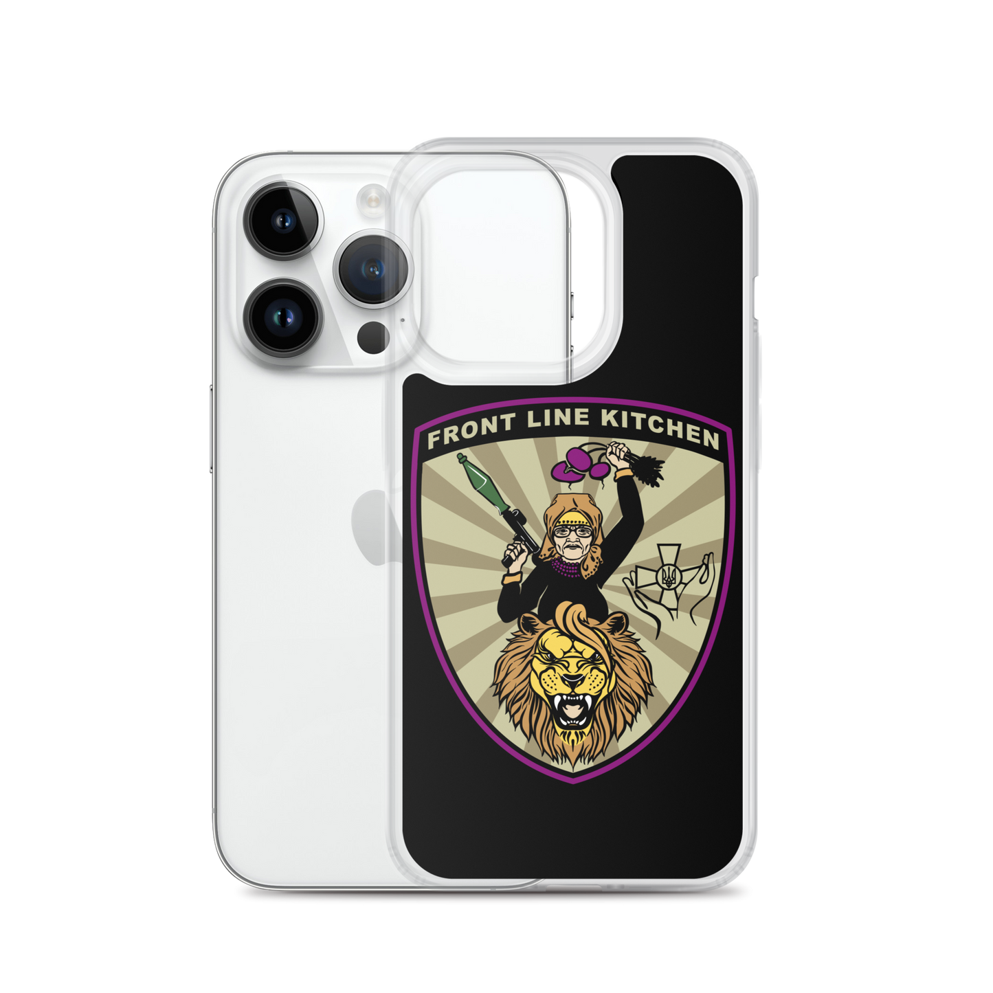 NAFO FLK Babusia iPhone Case
