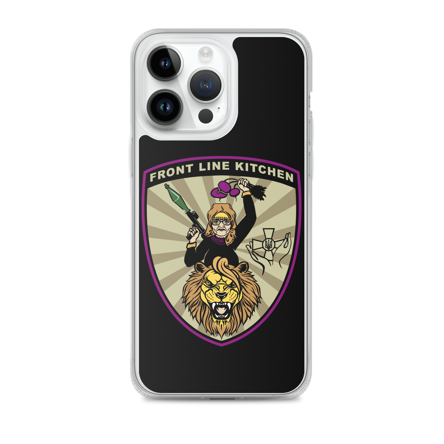 NAFO FLK Babusia iPhone Case