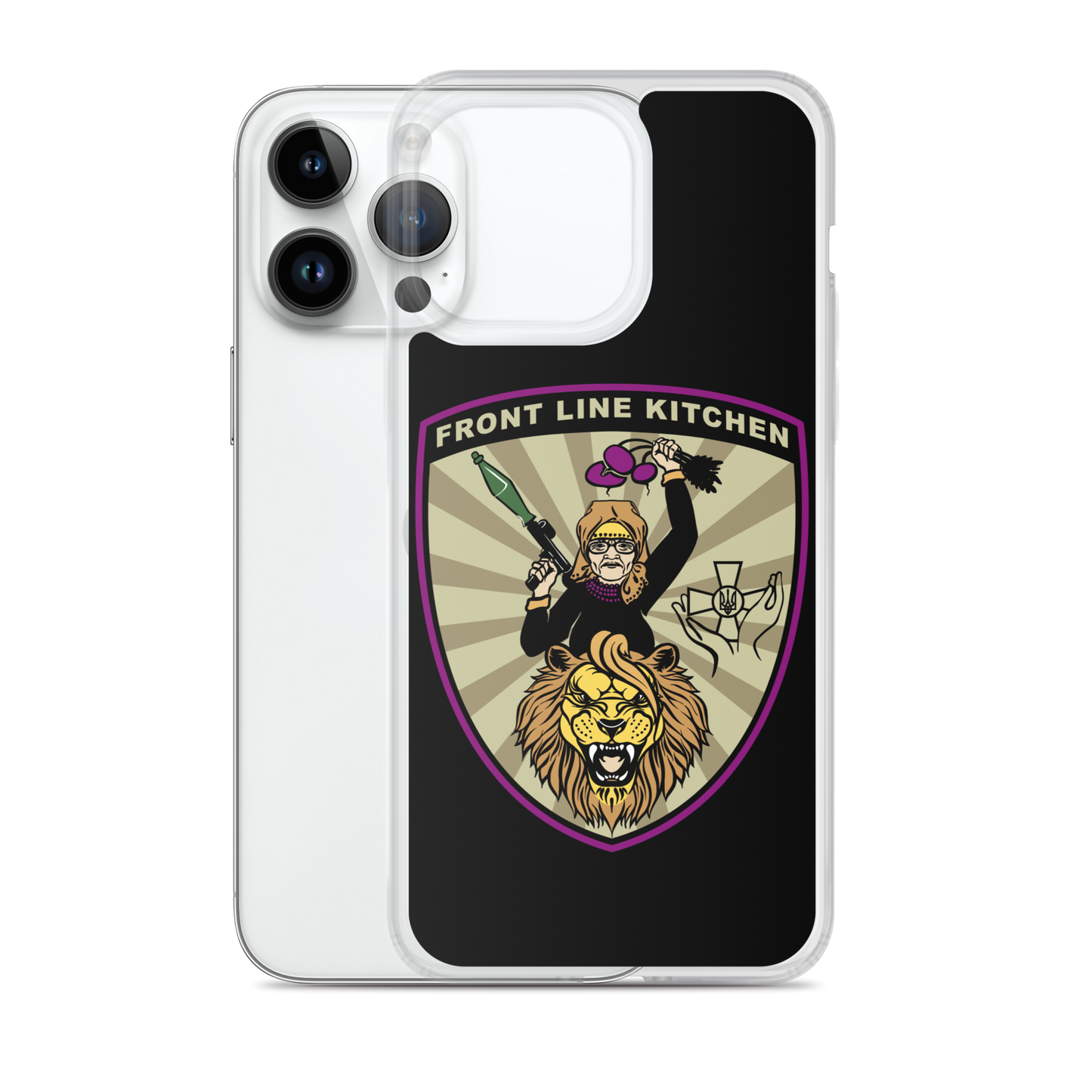NAFO FLK Babusia iPhone Case