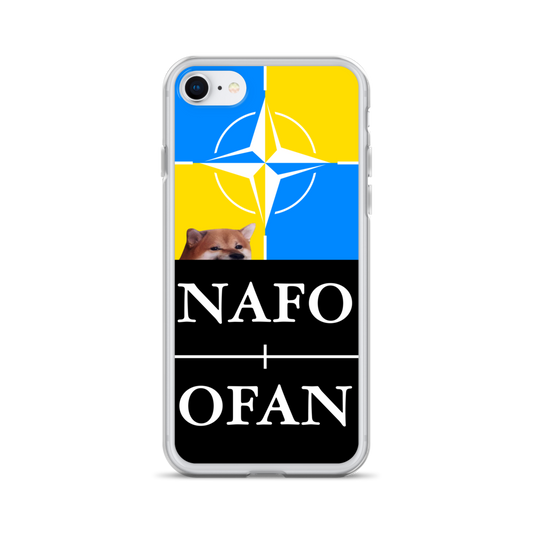 NAFO Blue/Yellow iPhone Case