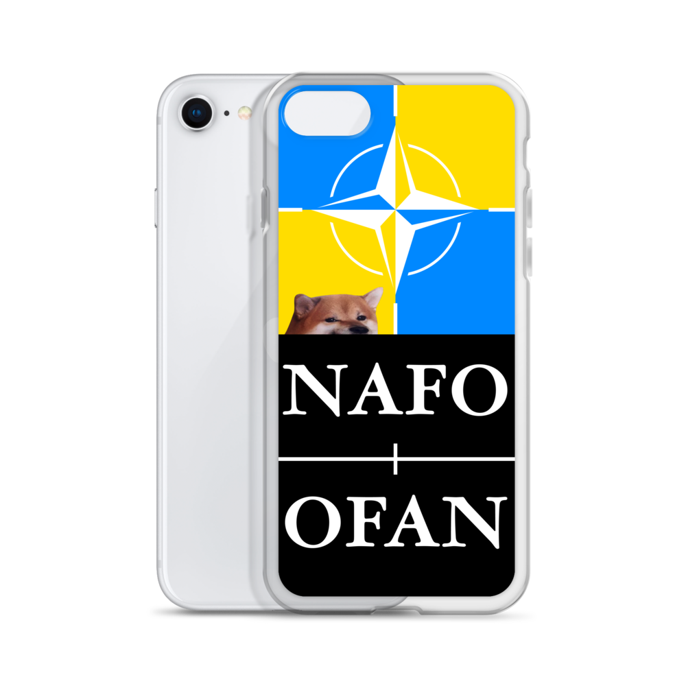 NAFO Blue/Yellow iPhone Case