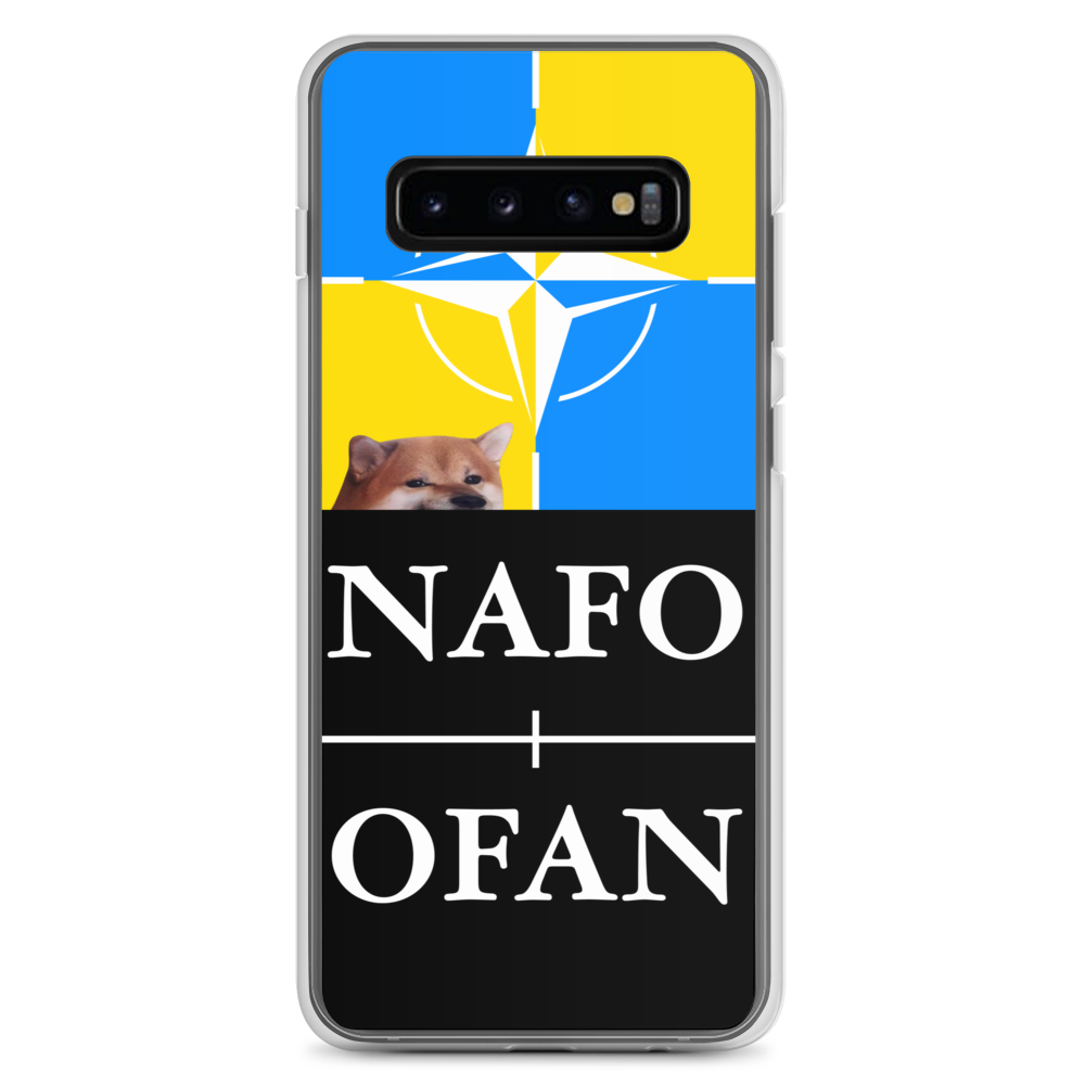 NAFO Blue/Yellow Samsung Case