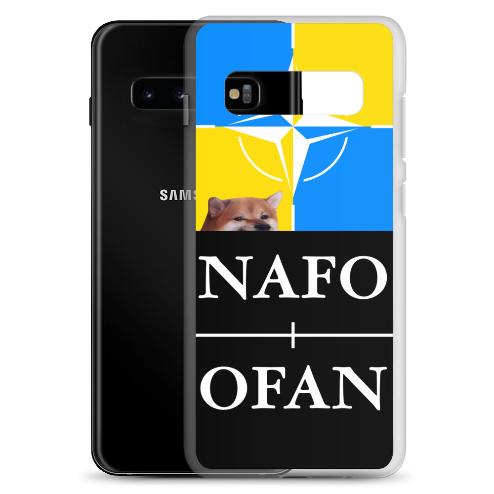 NAFO Blue/Yellow Samsung Case