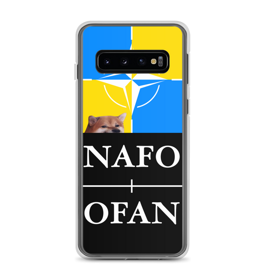 NAFO Blue/Yellow Samsung Case