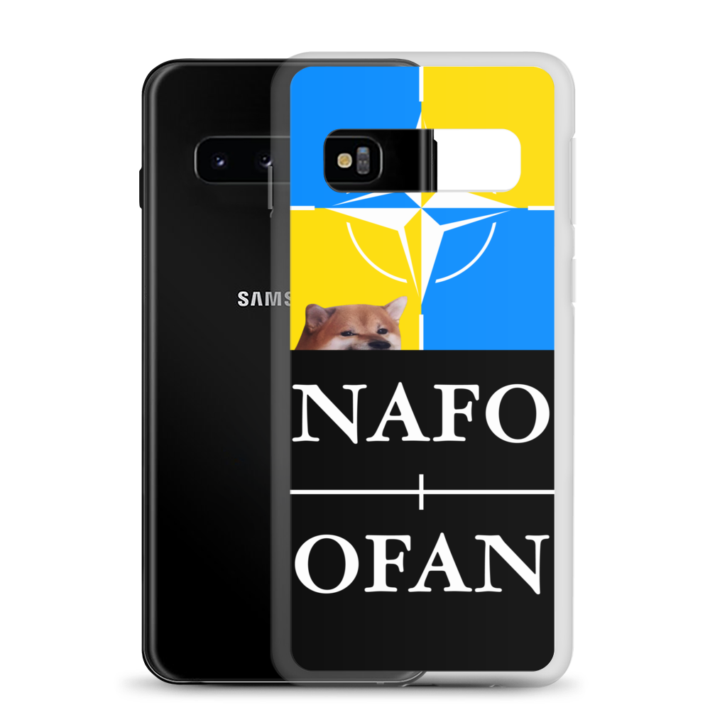 NAFO Blue/Yellow Samsung Case