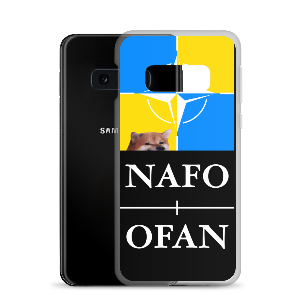 NAFO Blue/Yellow Samsung Case