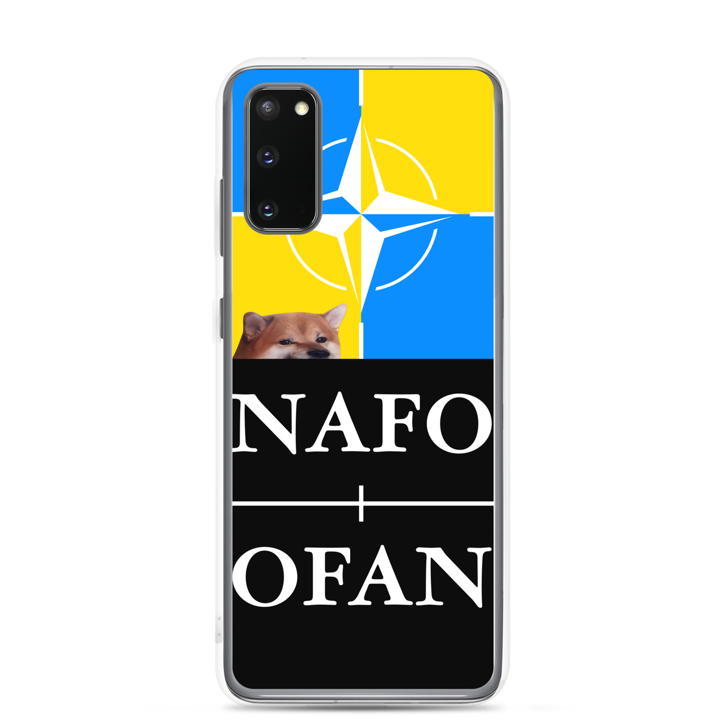 NAFO Blue/Yellow Samsung Case