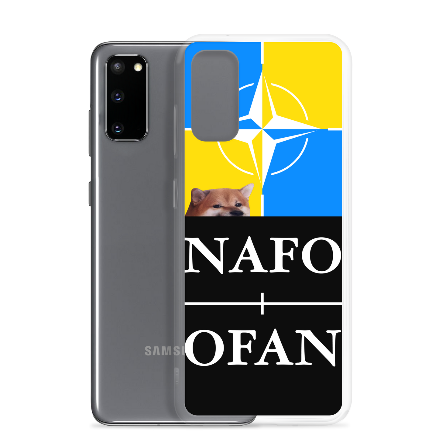 NAFO Blue/Yellow Samsung Case