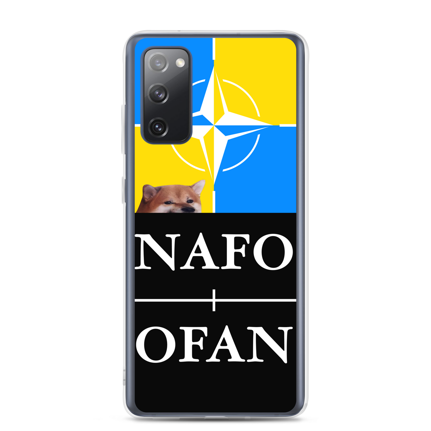 NAFO Blue/Yellow Samsung Case