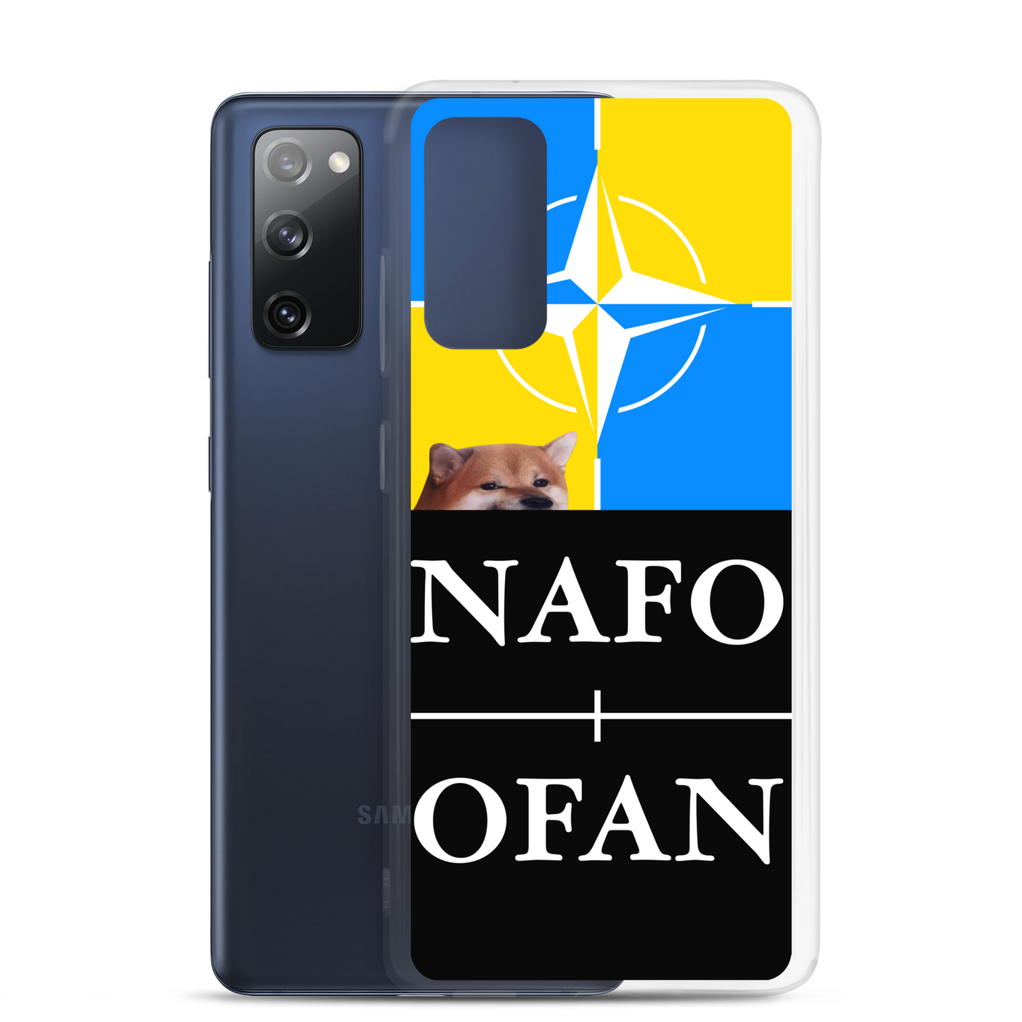 NAFO Blue/Yellow Samsung Case