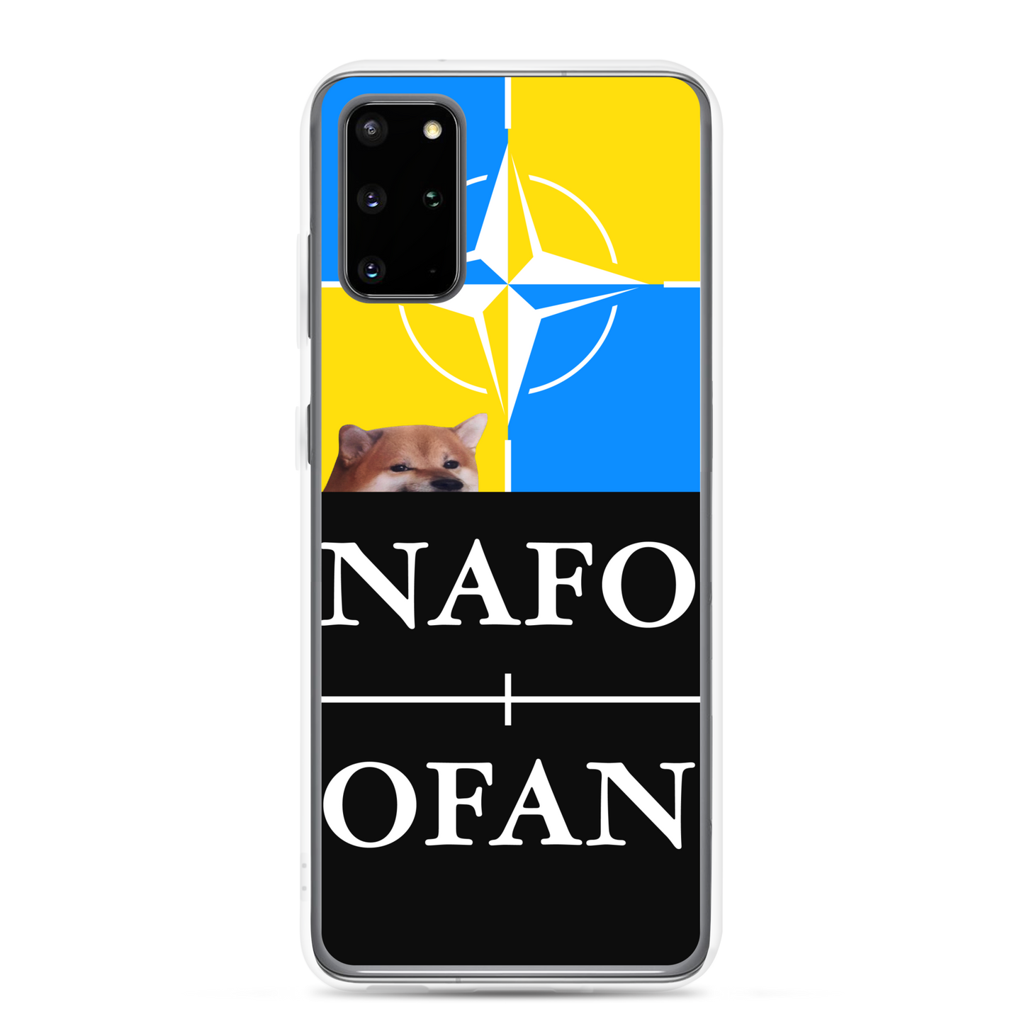 NAFO Blue/Yellow Samsung Case