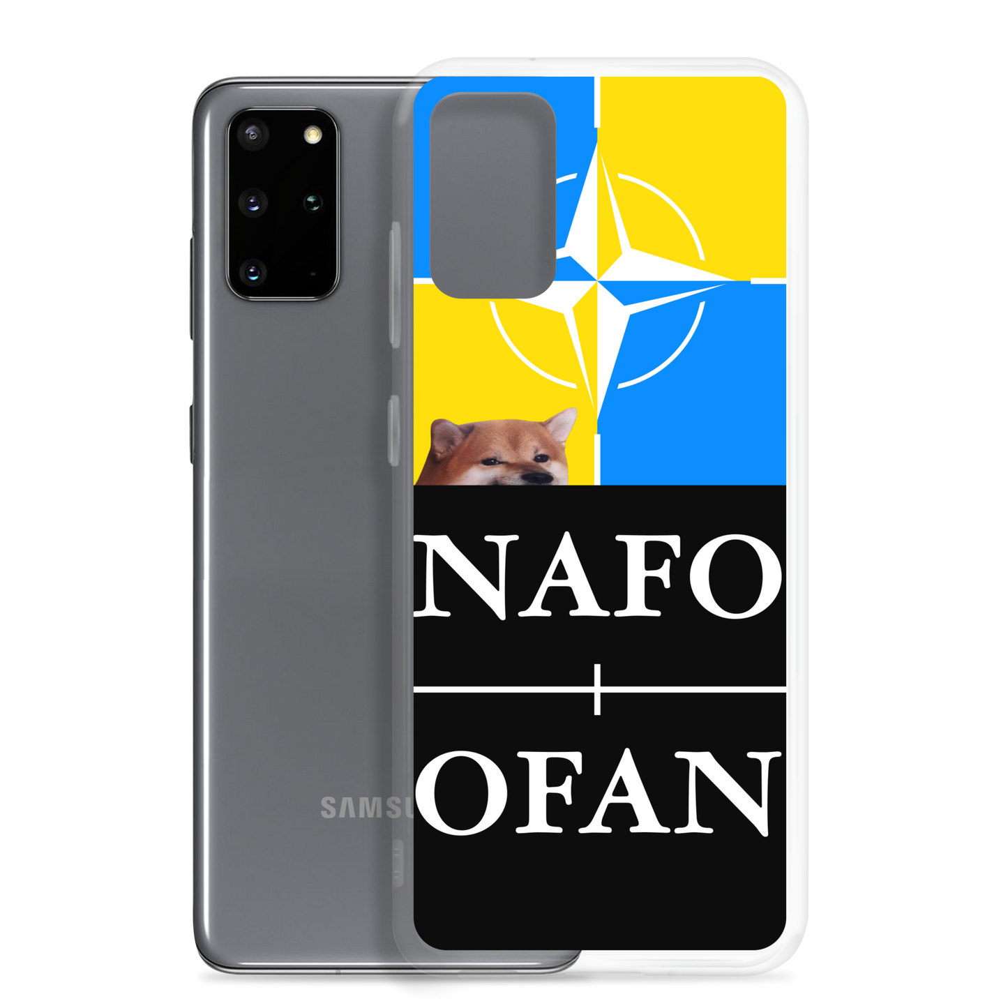 NAFO Blue/Yellow Samsung Case