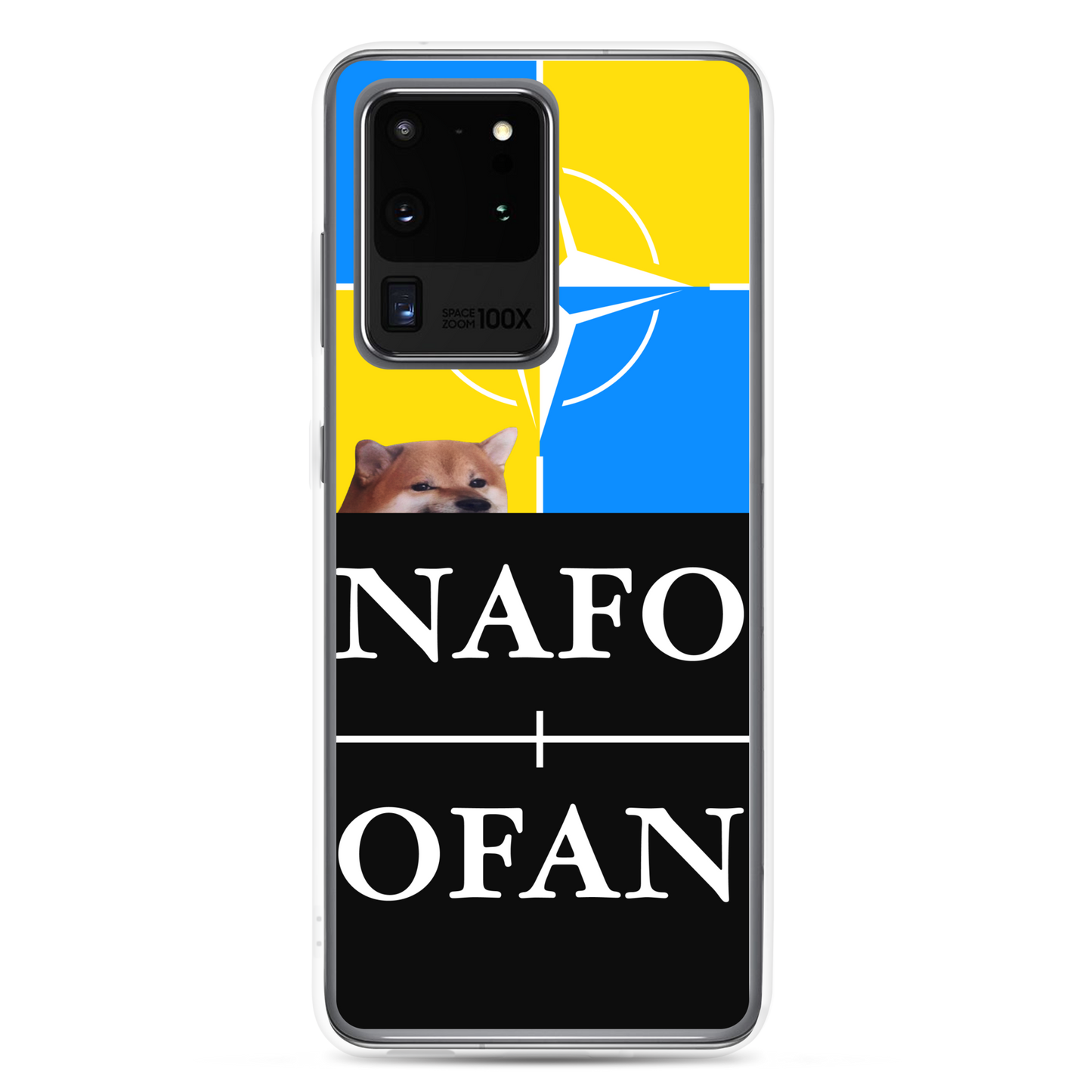 NAFO Blue/Yellow Samsung Case