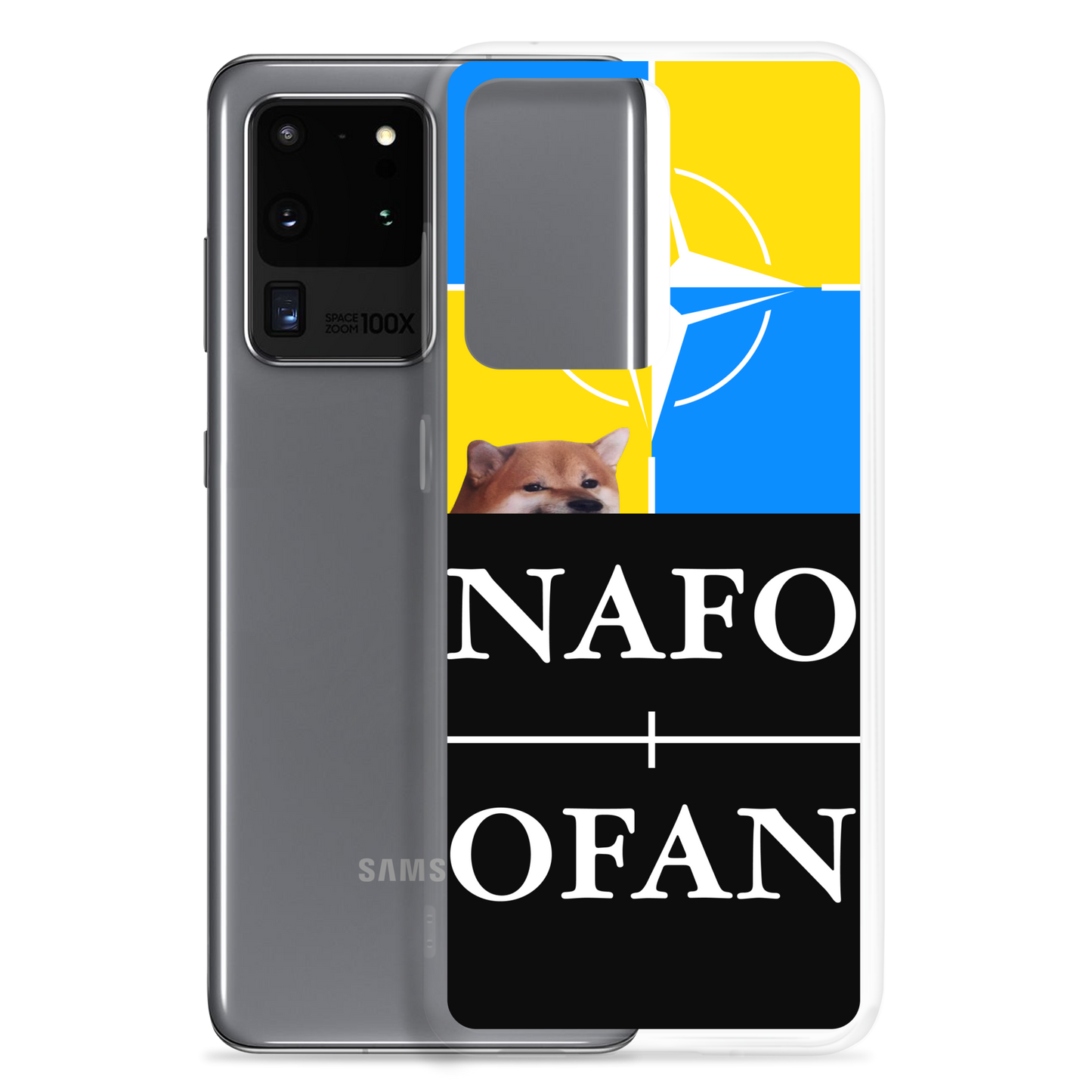 NAFO Blue/Yellow Samsung Case